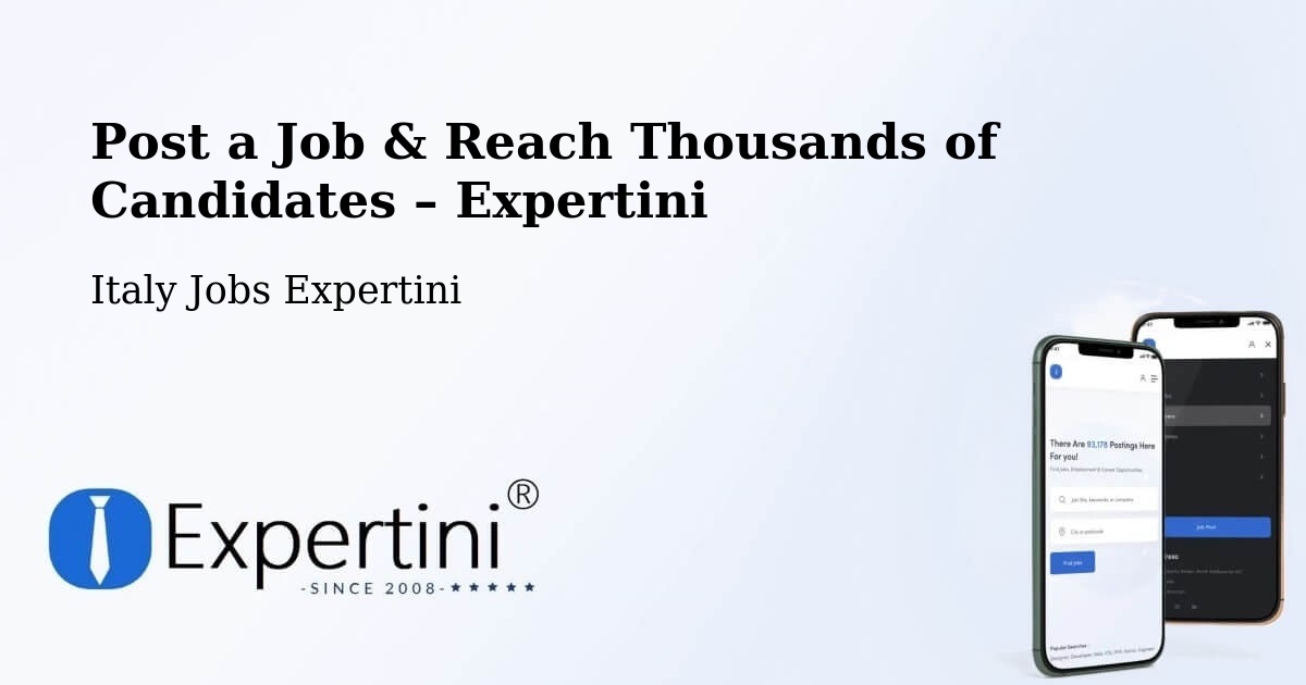Post a Job in Clusone – Hire the Right Talent - Clusone, Italy Jobs Expertini