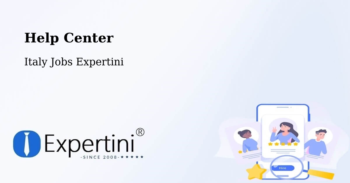 Help Center – Clusone - Italy Jobs Expertini