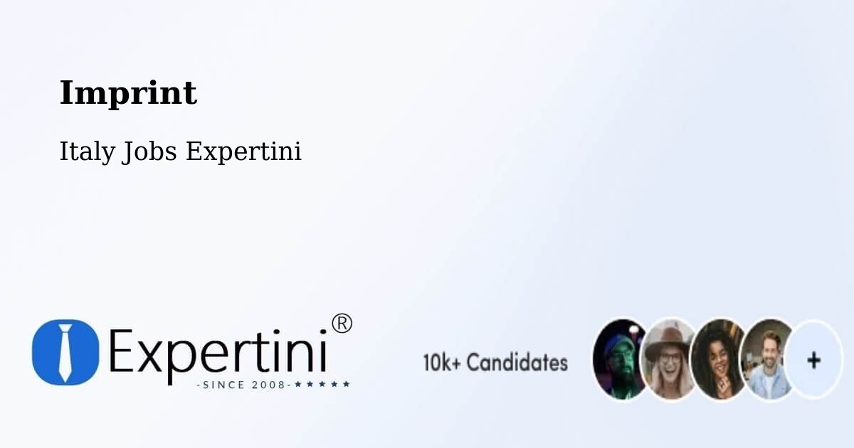 Imprint – Clusone - Italy Jobs Expertini