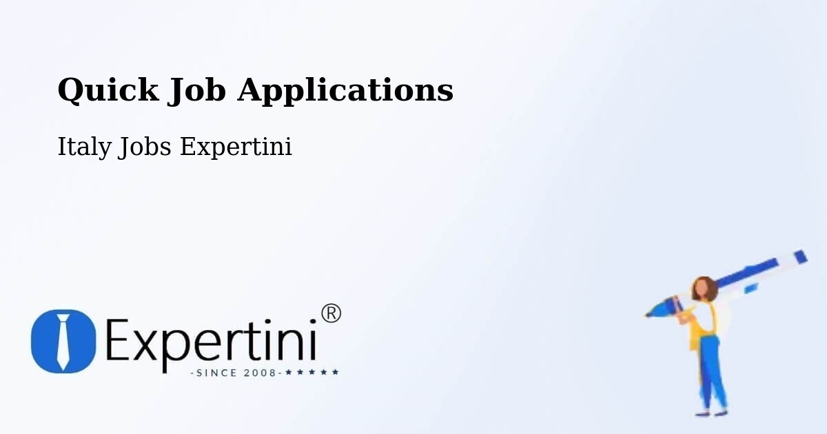 Quick Apply Feature – Clusone - Italy Jobs Expertini