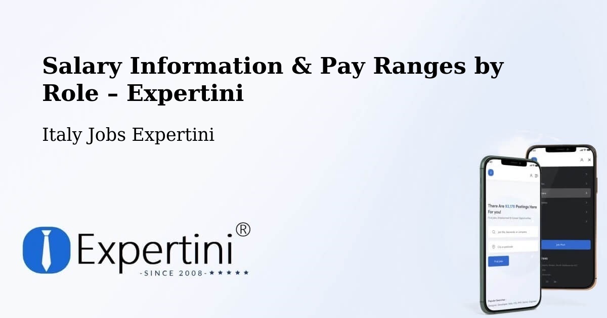 Salary Information & Pay Ranges – Clusone - Clusone, Italy Jobs Expertini