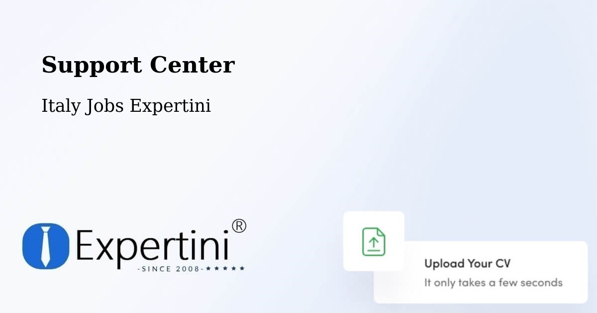 Support Services – Clusone - Italy Jobs Expertini
